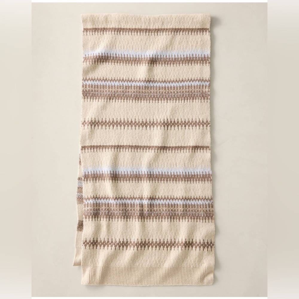 Talbot’s Organic Cotton Blend Fair Isle Scarf